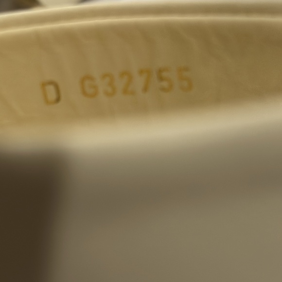 Chanel Cream Leather Pearl Embellished Heels Slide Sandals Size 41 - Picture 8 of 9